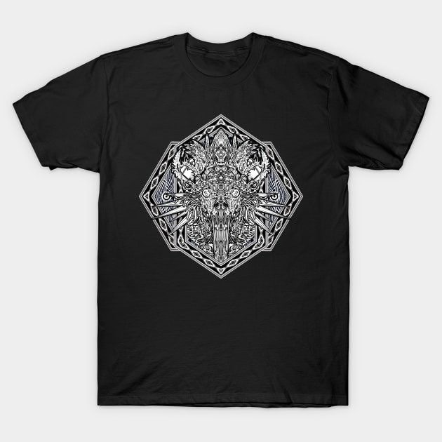 Esoteric Portal Totem Guardian 3rd Eye Demonoid T-Shirt by Esoteric Origins